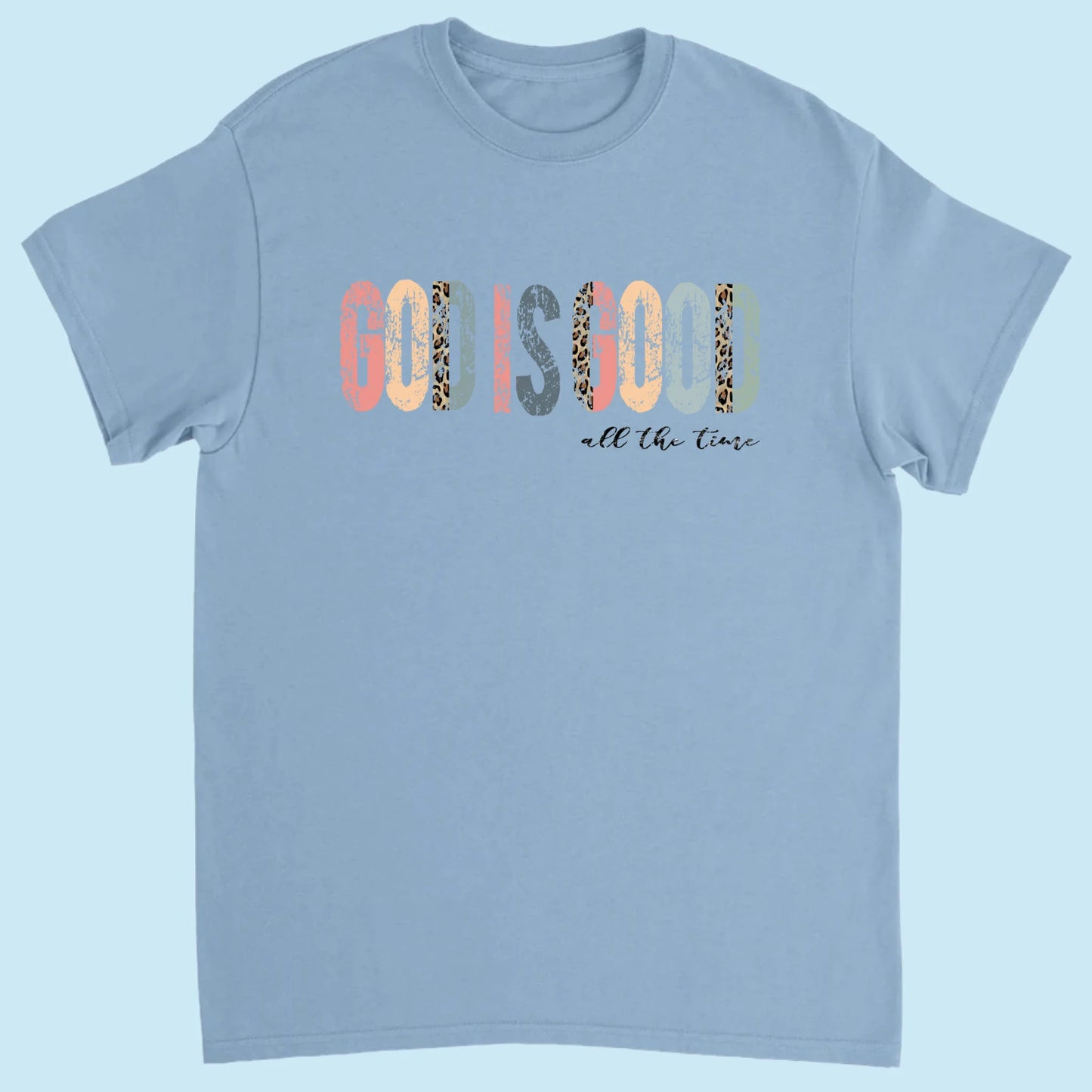 T-shirt Front Light Blue