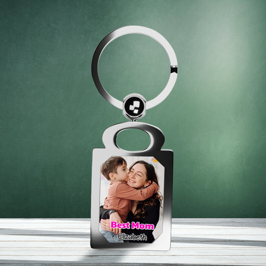 Keychain of love "Best Mom" - Personalized Keyring copy