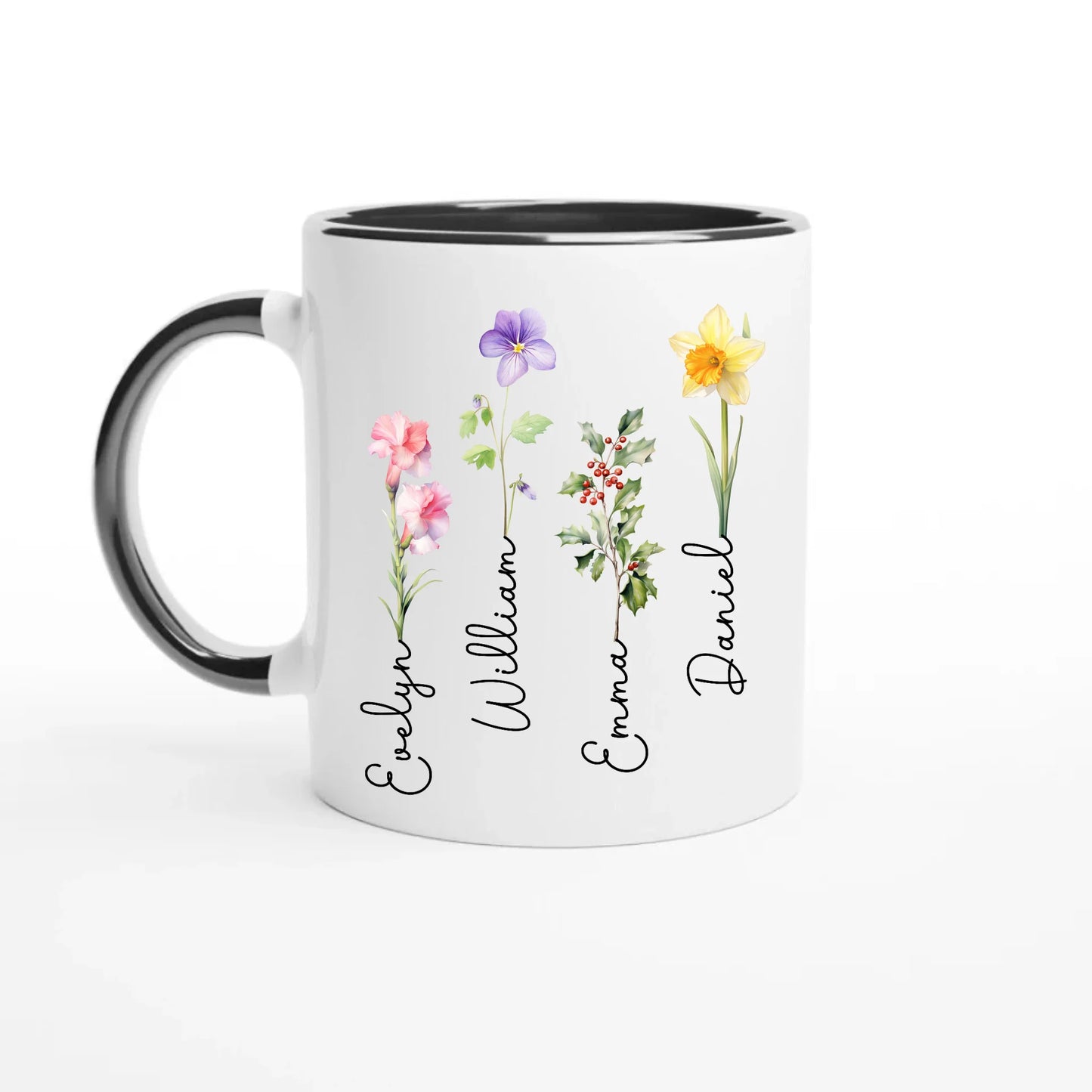 Mom's Garden Mug – Custom Gift for Mom or Grandma – Mother's Day or Birthday Gift