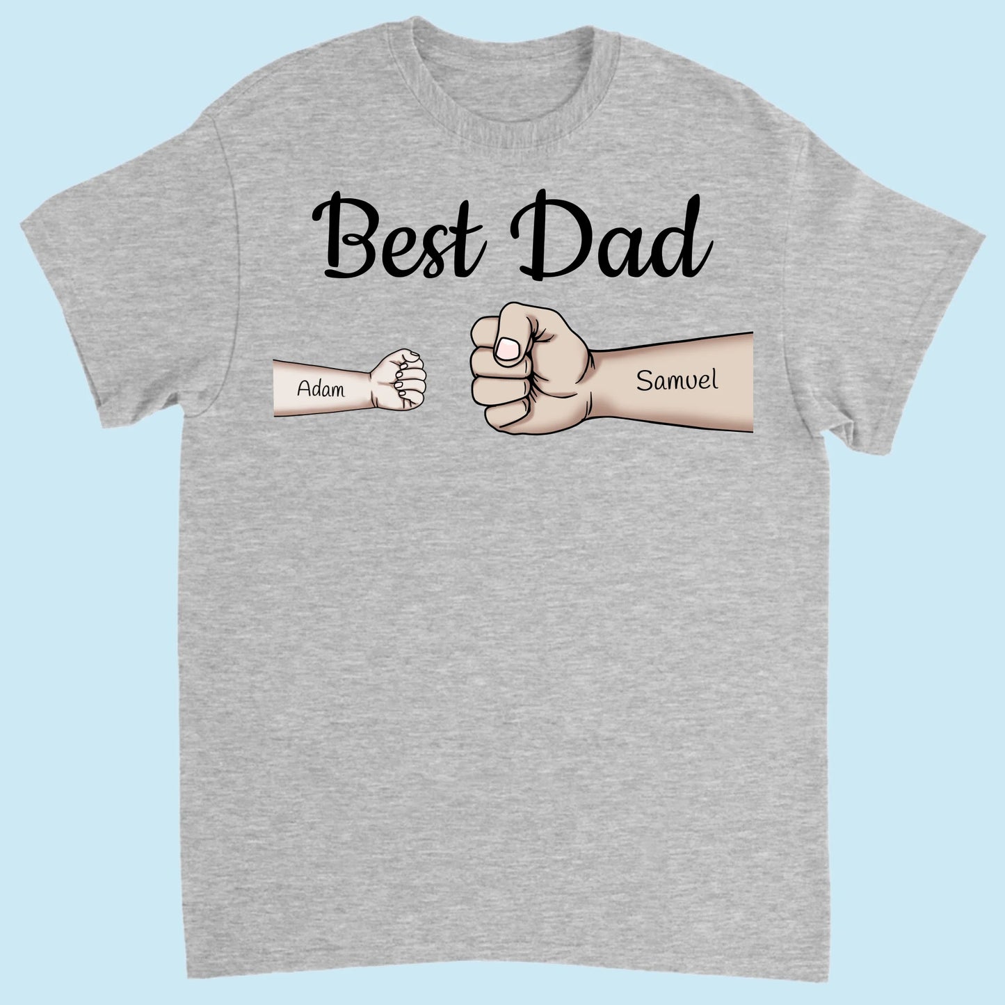 T-shirt Front Ash