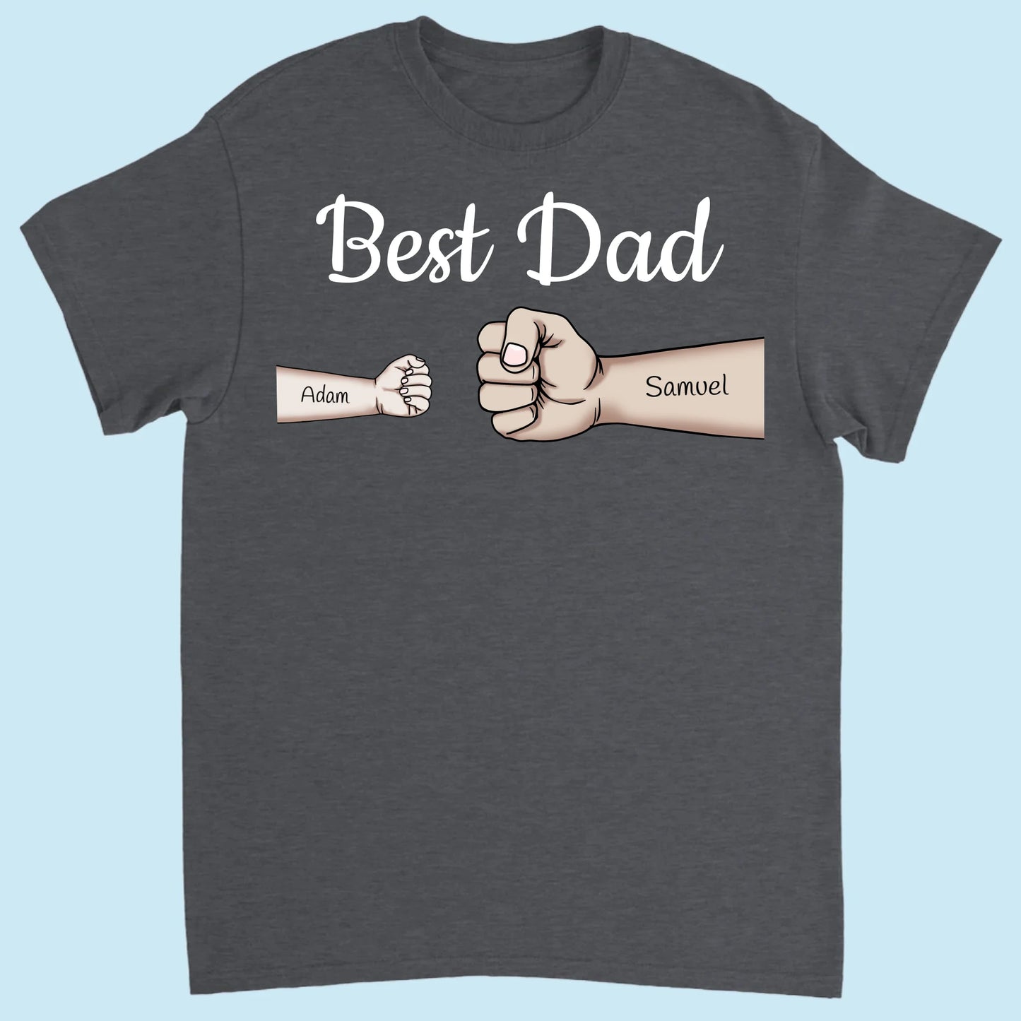 T-shirt Front Dark Heather