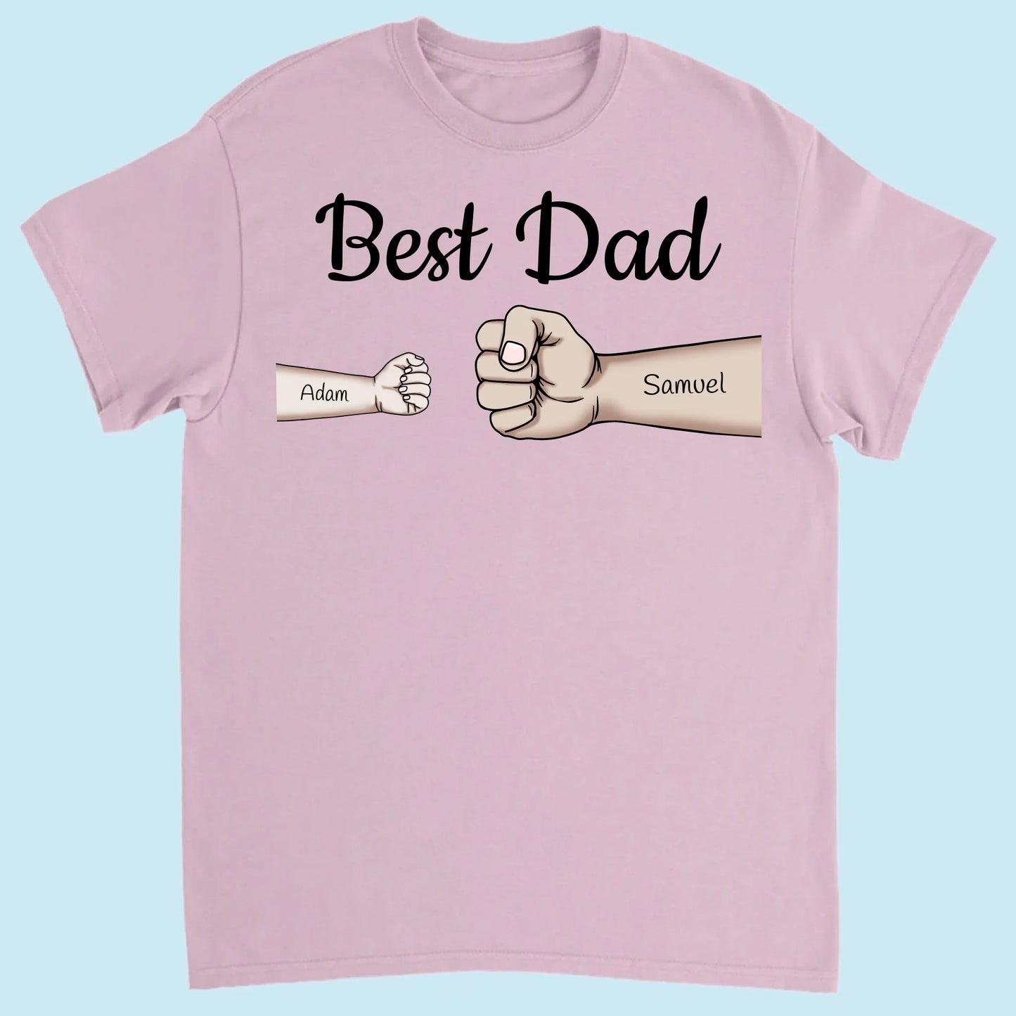 T-shirt Front Light Pink