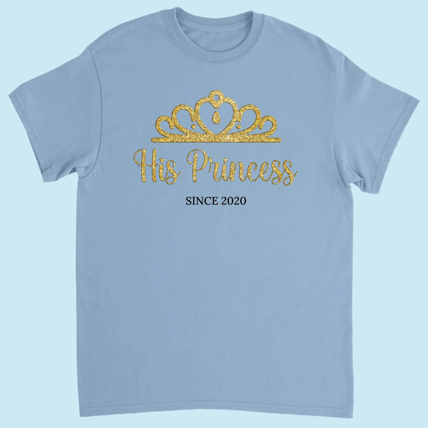 T-shirt Front Light Blue
