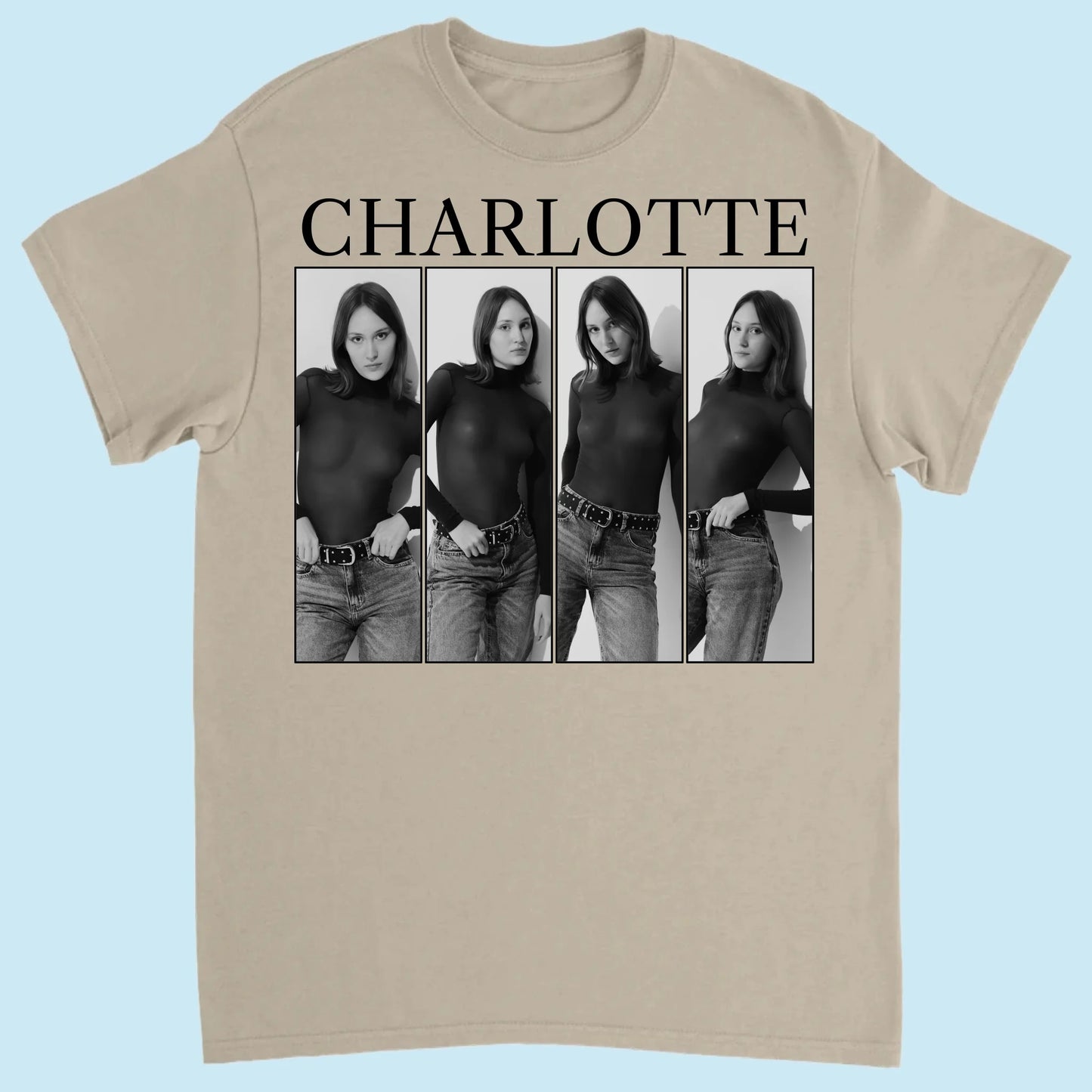T-shirt Front Sand