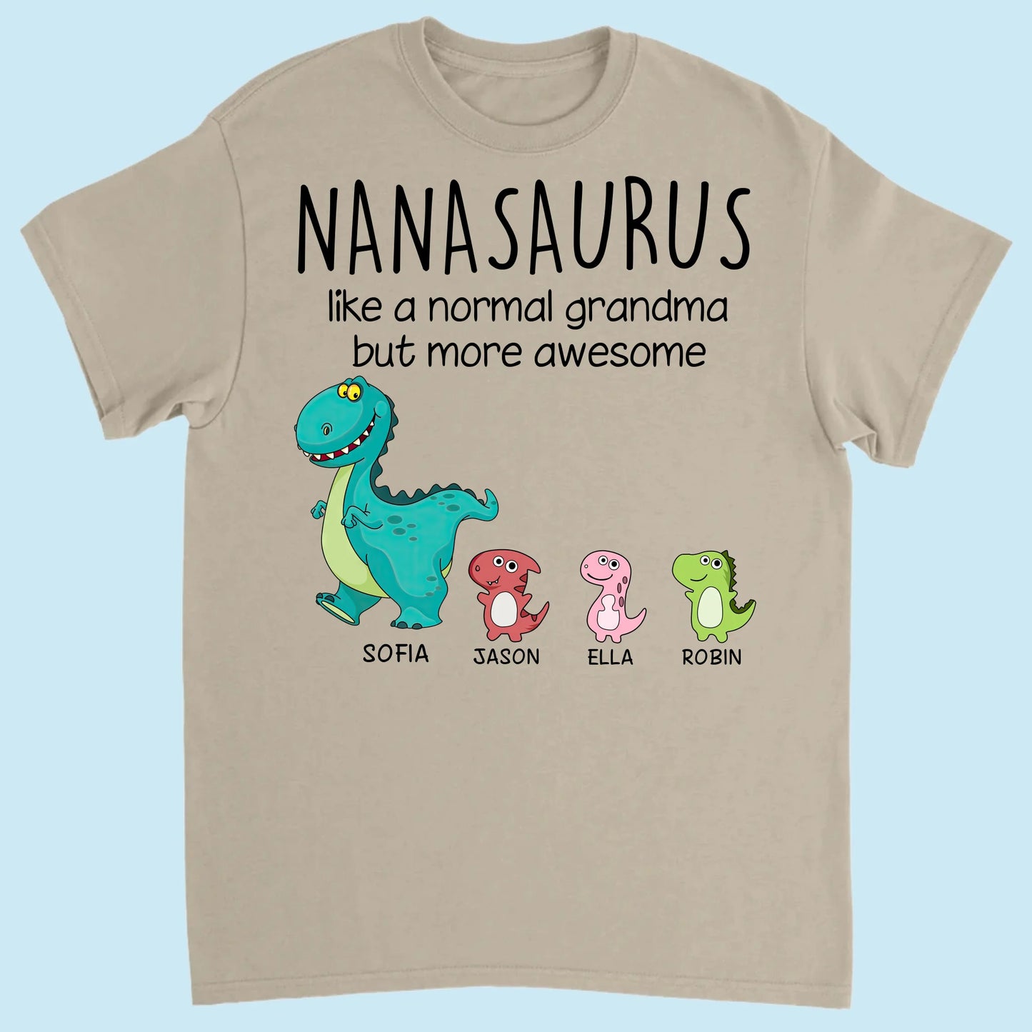 T-shirt Front Sand