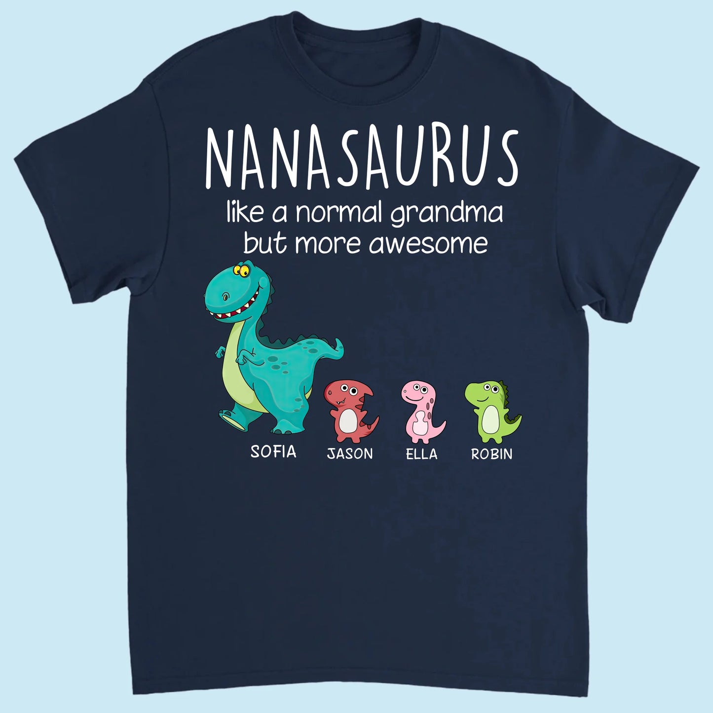 T-shirt Front Navy