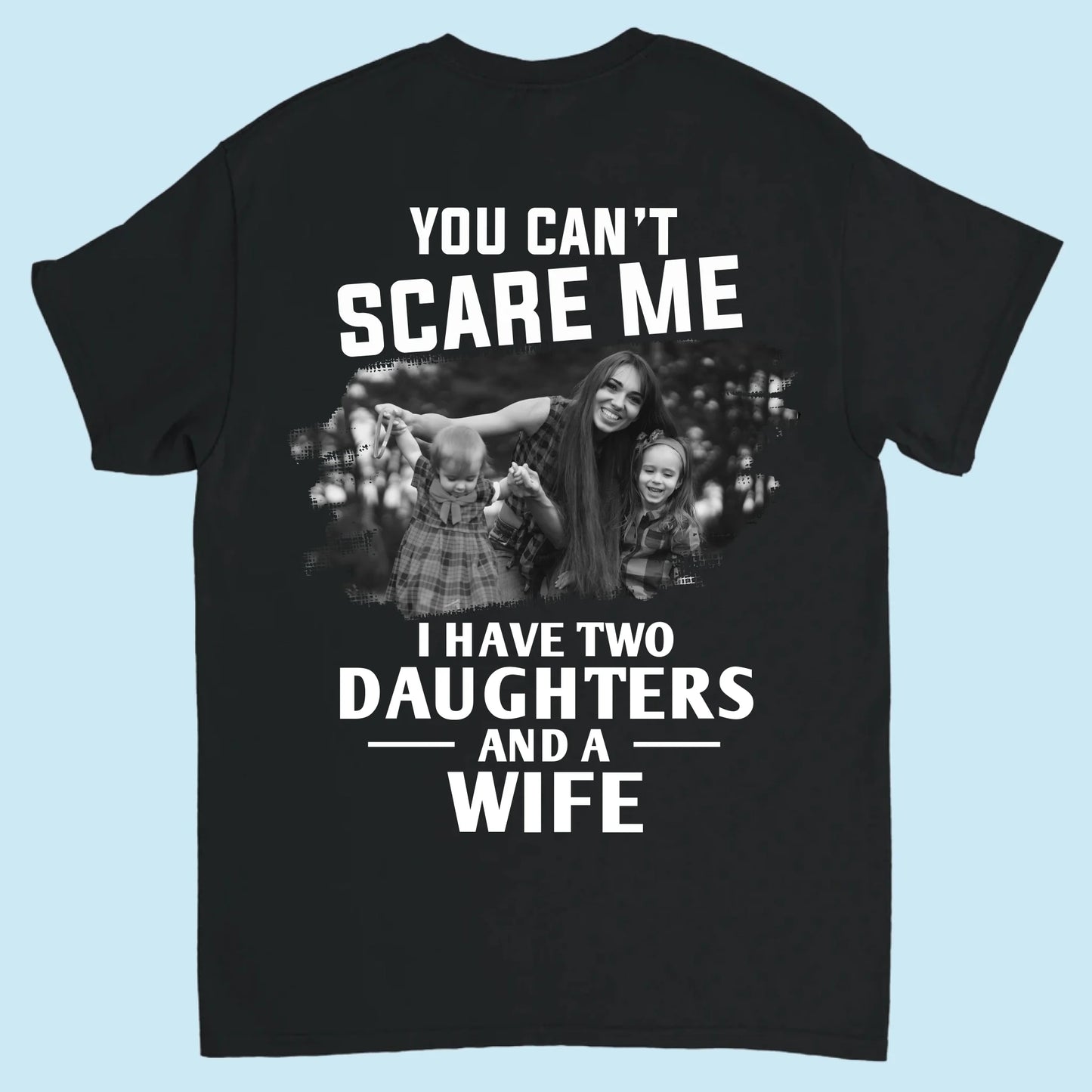 T-shirt Back Black