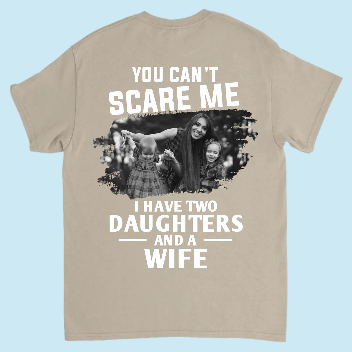 T-shirt Back Sand