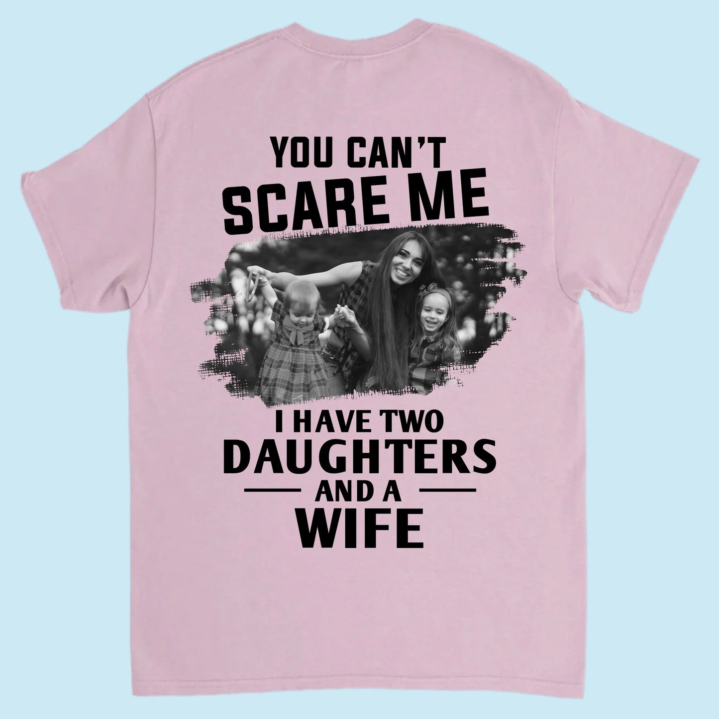T-shirt Back Light Pink