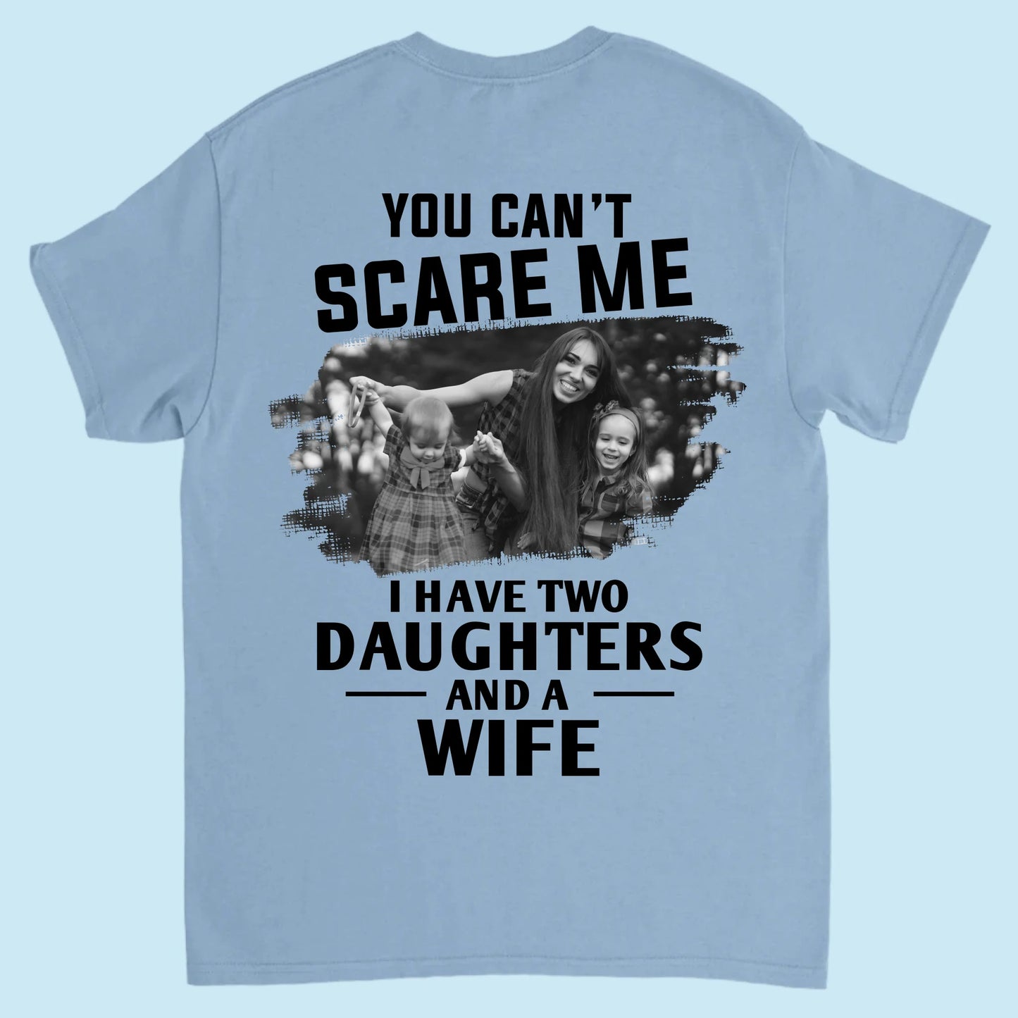T-shirt Back Light Blue