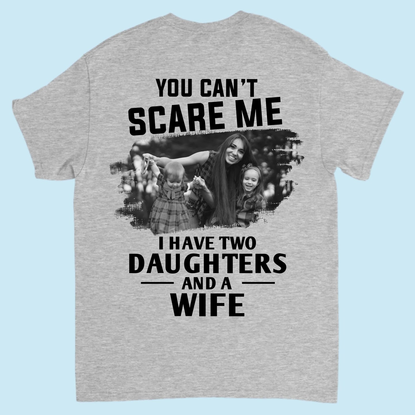 T-shirt Back Ash