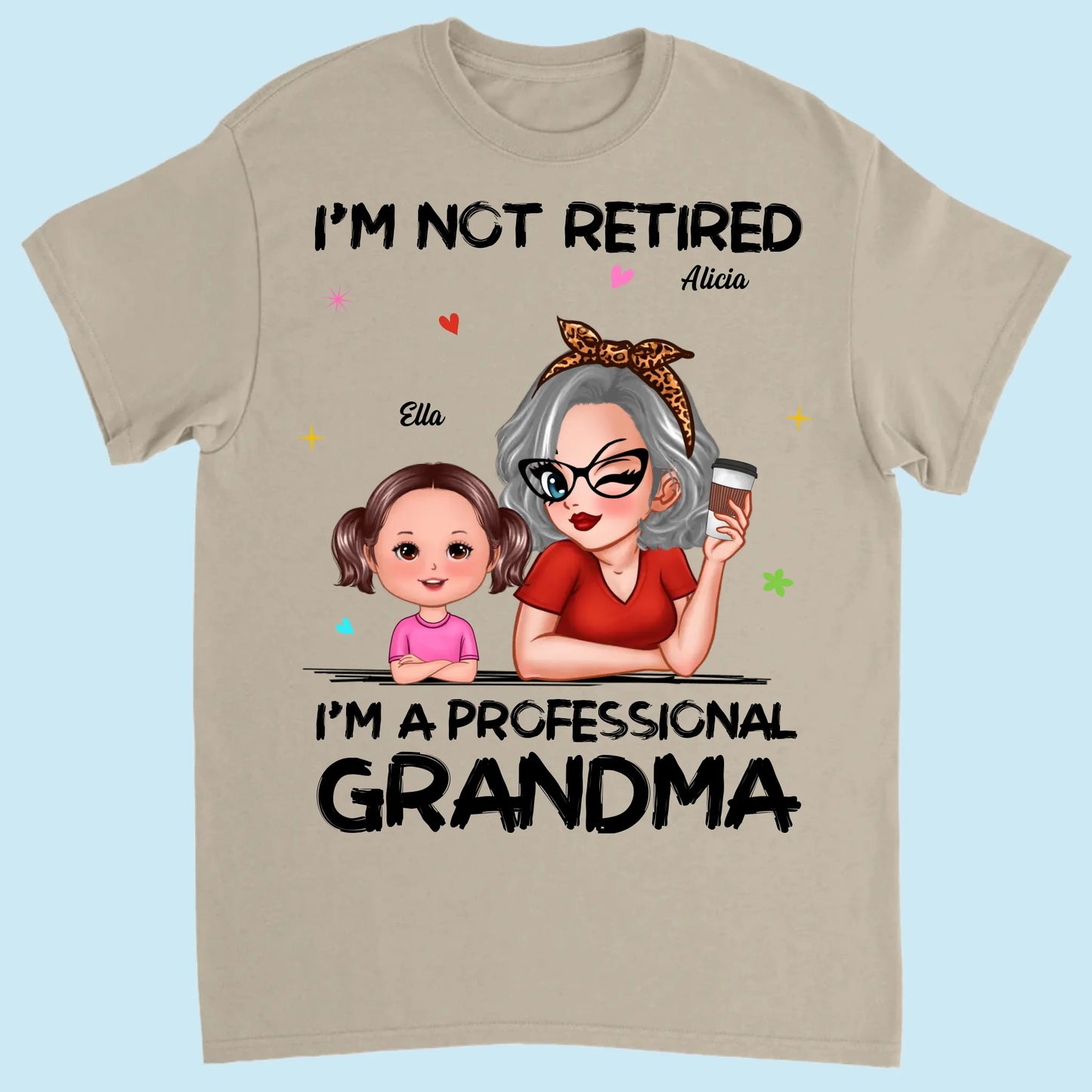 T-shirt Front Sand