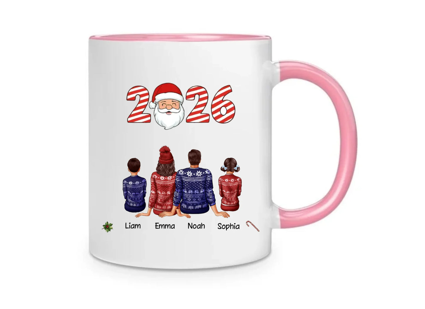 Family Christmas Crew 2026 - Personalized Mug